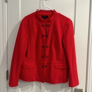 Red jacket